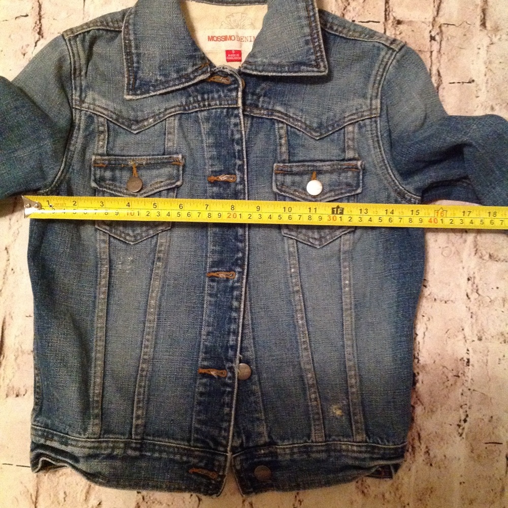 Mossimo Denim Jacket Size Small - image 4